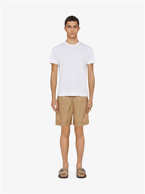 givenchy paris long swim short|GIVENCHY 4G long swim shorts in .